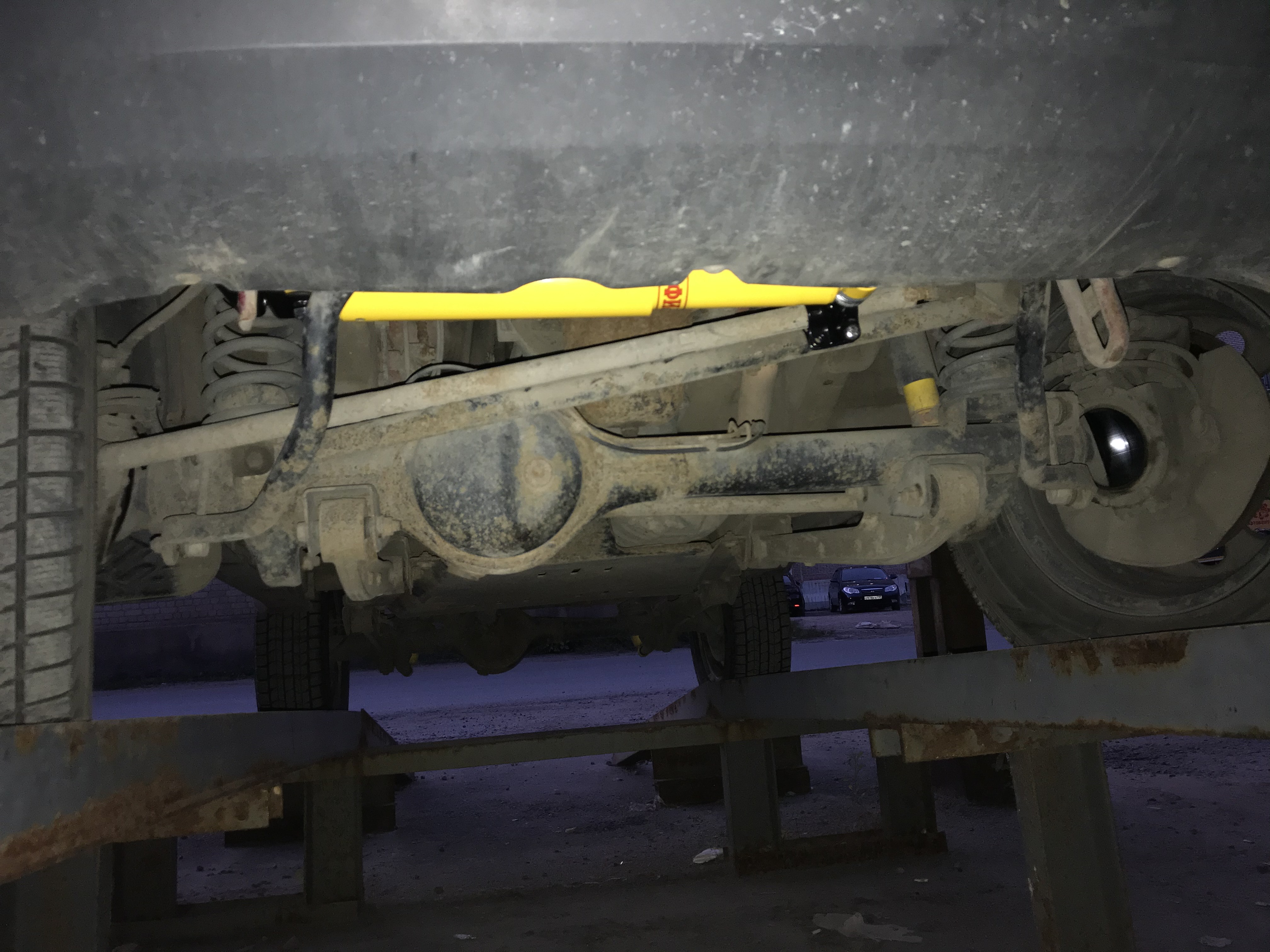 Демпфер РИФ рулевой Suzuki Jimny 1998-2018 с креплениями