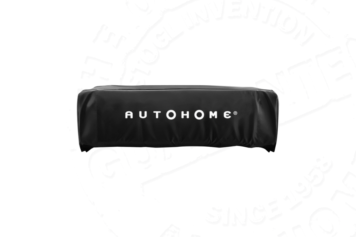 Палатка на крышу автомобиля AUTOHOME OVERLAND LARGE, тент карбон, лестница 220 мм