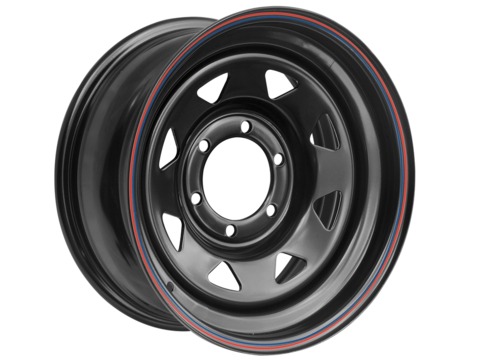 Диск колесный стальной штампованный ORW 12B, 6x139.7, 16x7, ET0, ЦО 110, черный