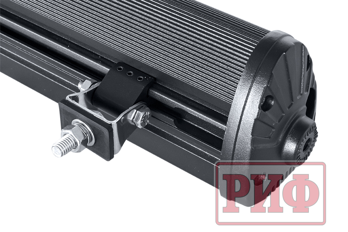 Светодиодная фара водительского света РИФ с ДХО 434 мм 96W