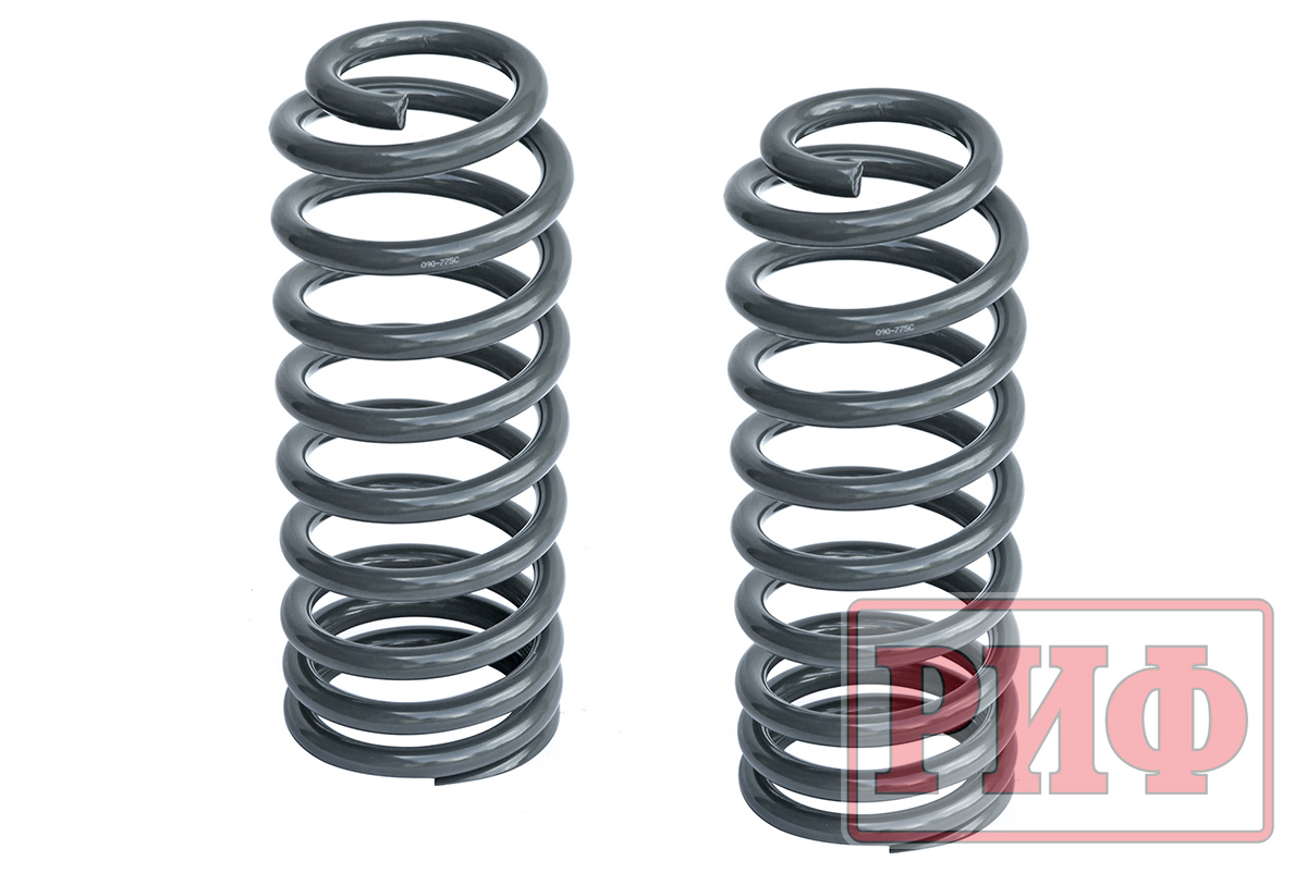 Пружины РИФ задние Toyota Land Cruiser Prado 90/95 нагрузка +200 кг, лифт 2