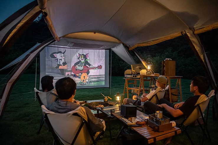 Палатка Naturehike Cloud Vessel Tunnel UPF 50+ 5-6 местная L, песочный