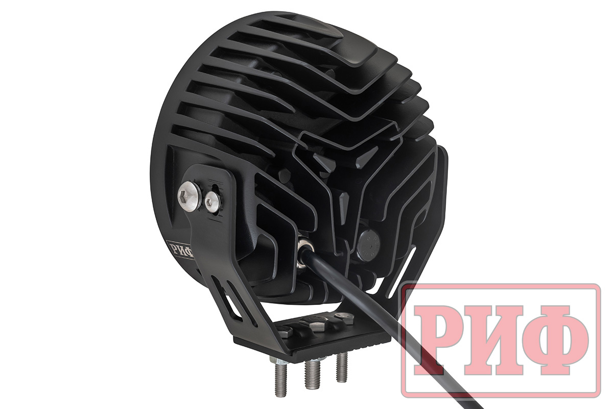 Светодиодная фара комбинированного света РИФ 140 мм 60W LED