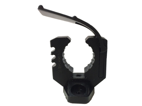 Крепёж для лопаты 33-40 мм основание чёрный