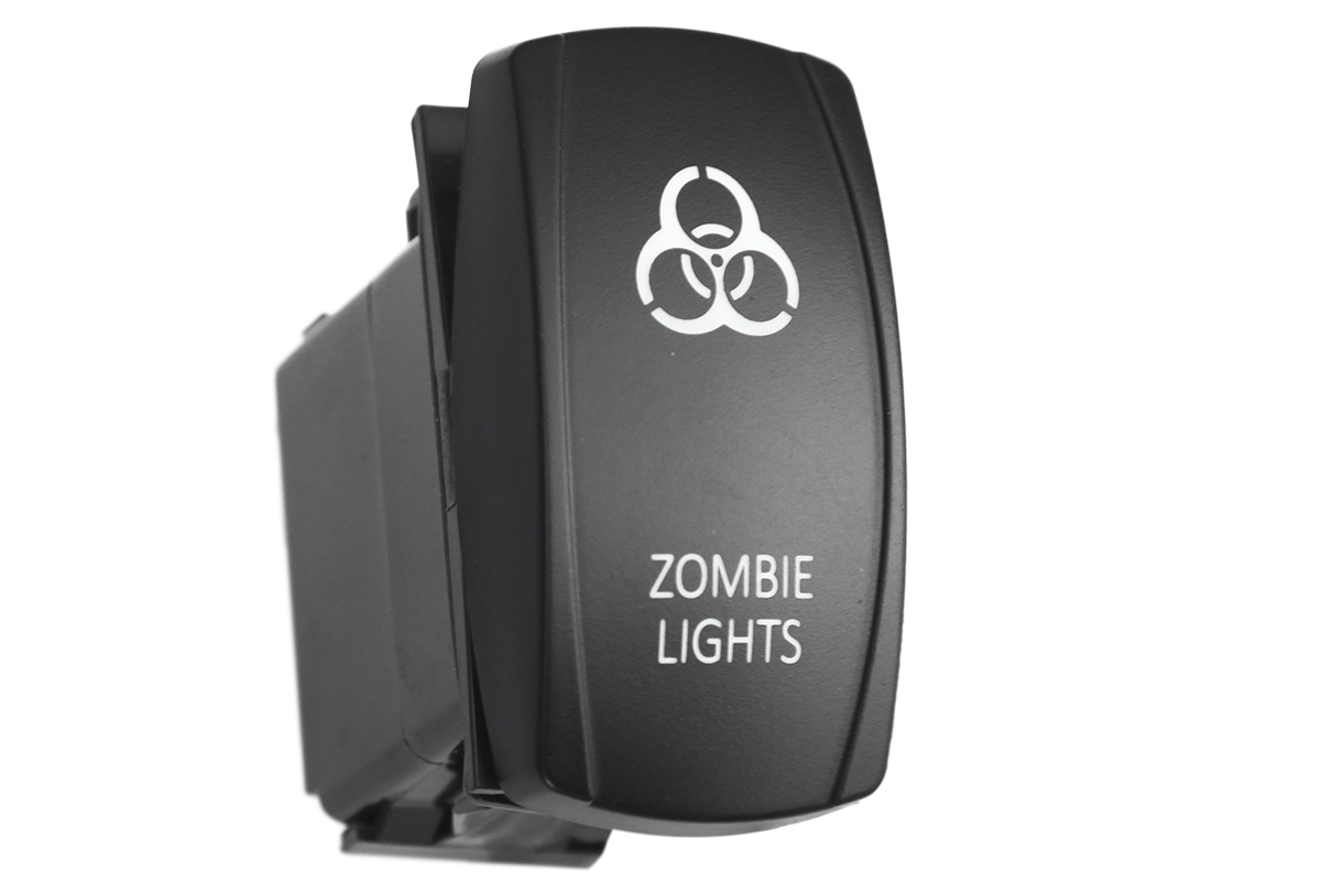 Переключатель ВКЛ/ВЫКЛ, красный, ZOMBIE LIGHTS