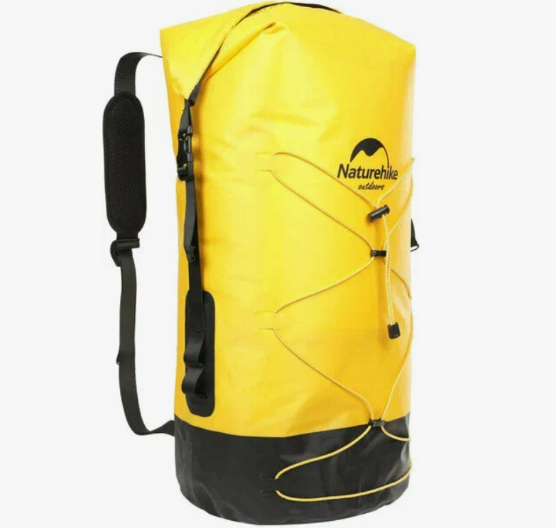 Рюкзак туристический Naturehike 40 л, ПВХ, желтый