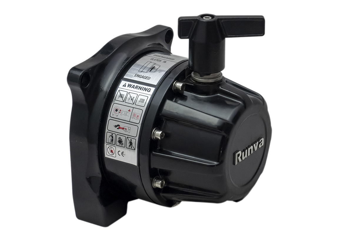 Редуктор для электрической лебёдки Runva EWB9500Q (передат. отнош. 108:1)