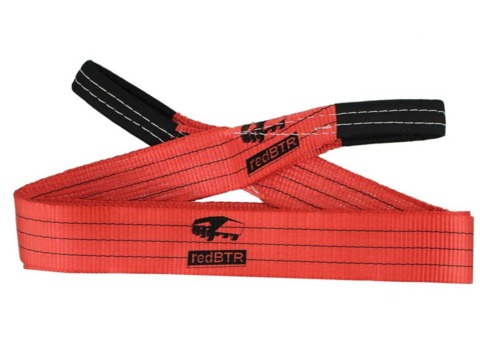Стропа корозащитная redBTR 7,5 см x 3 м, 6 тонн (красная)