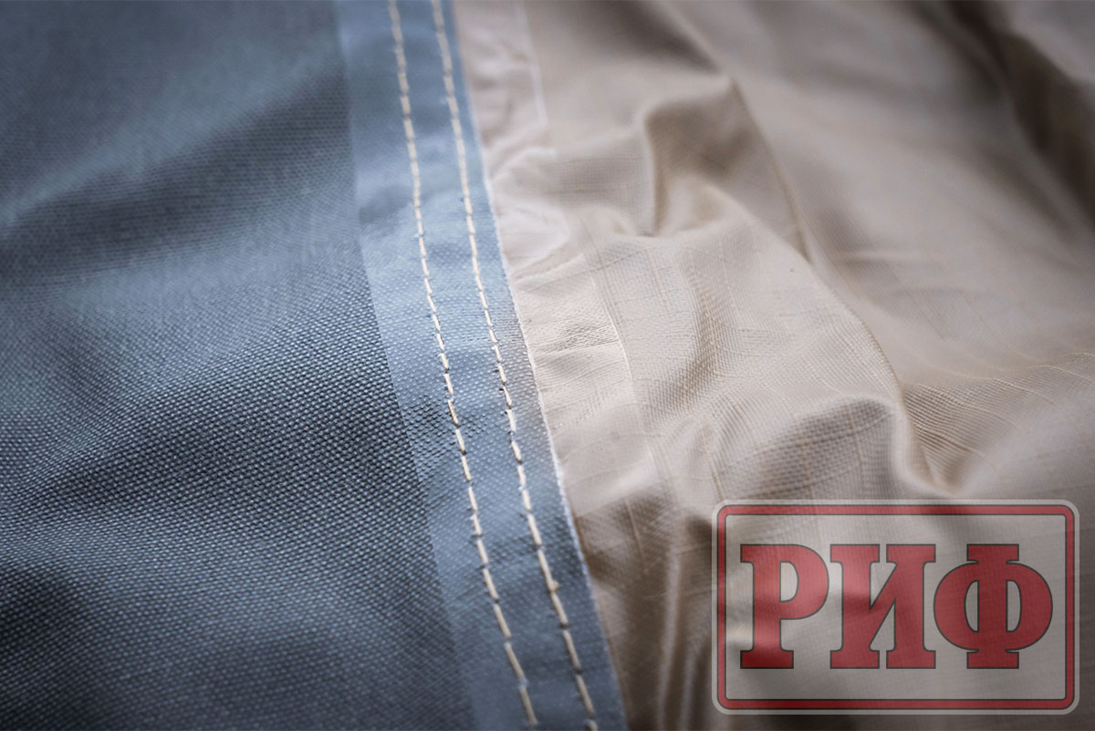 Маркиза автомобильная РИФ комбинированная (прямоугольная с веерной частью) 2,0х2,0 м (левая)