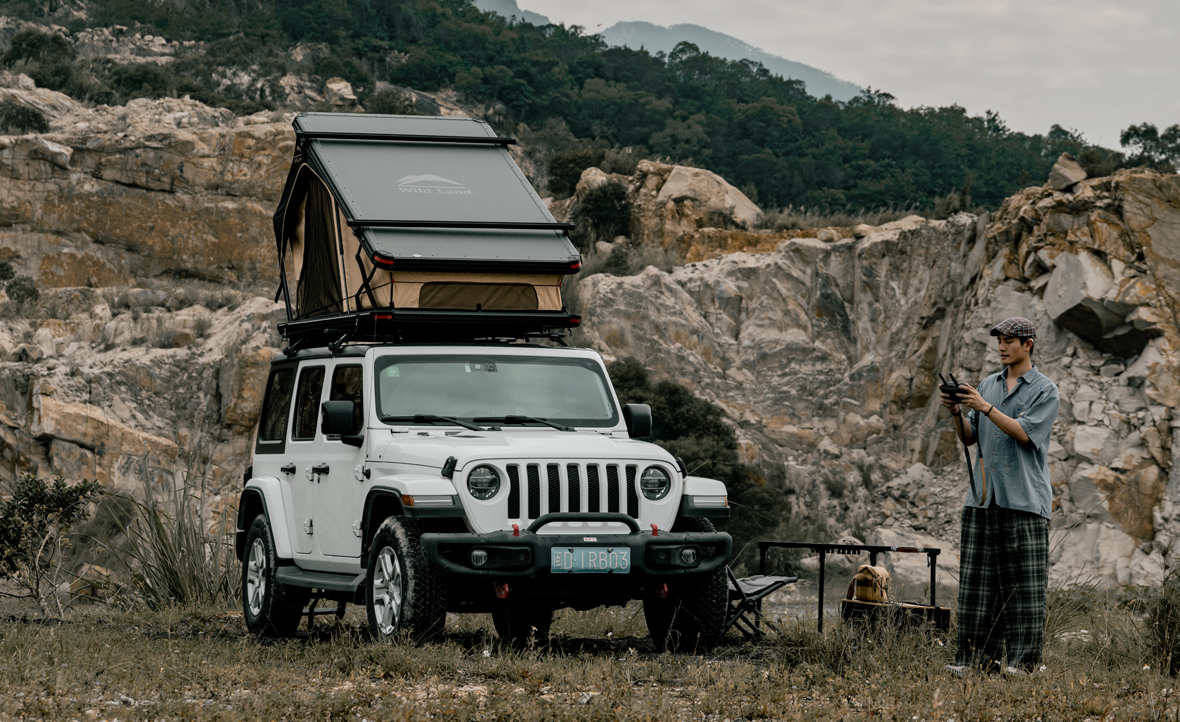 Палатка на крышу автомобиля Wild Land Bush Cruiser 120 V2 Pro ECO