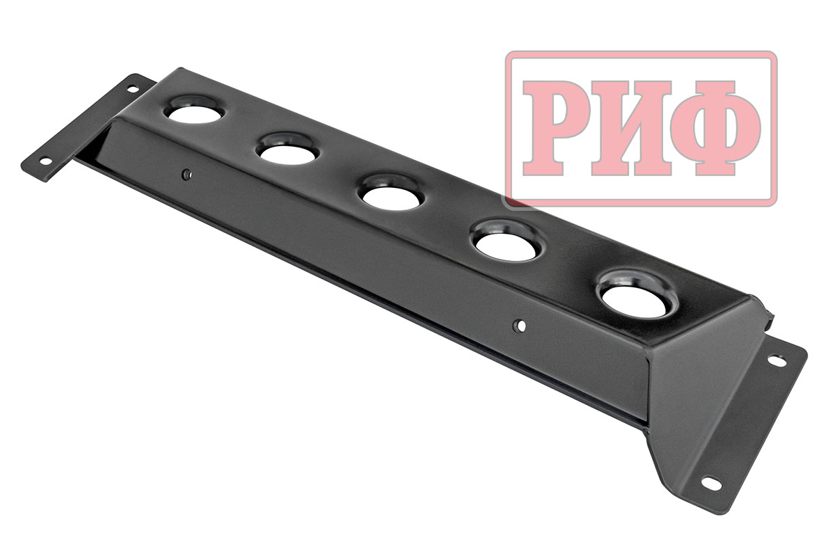 Защита радиатора под бампер РИФ для ГАЗ Соболь