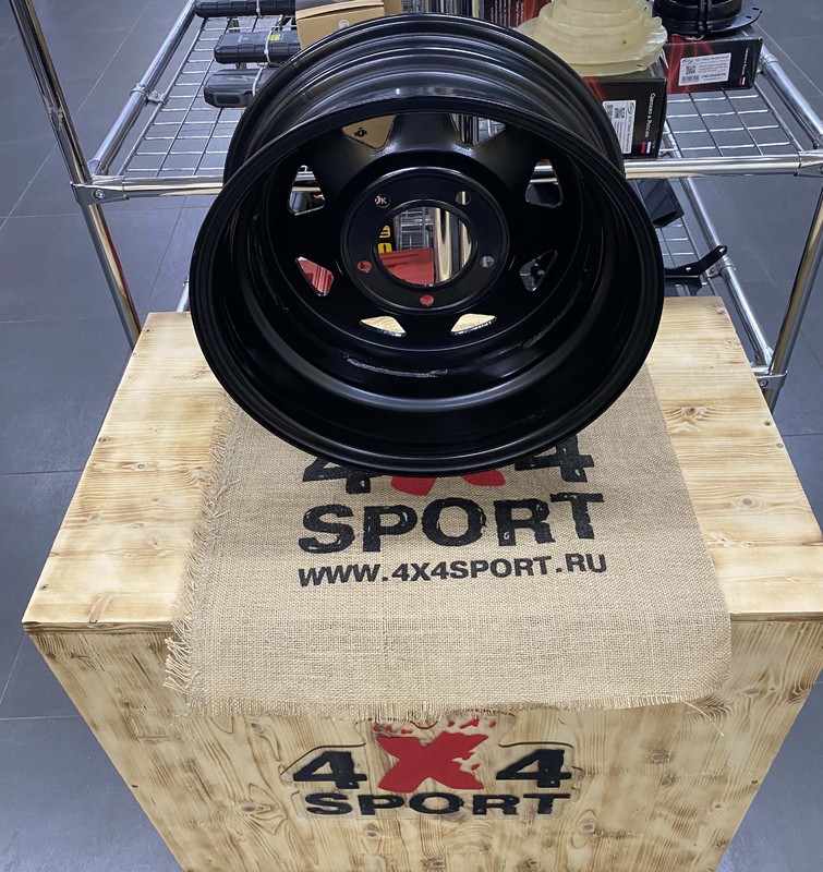 Диск колесный стальной штампованный ORW 2B, 5x139.7, 16x6.5, ET35, ЦО 98.5, черный