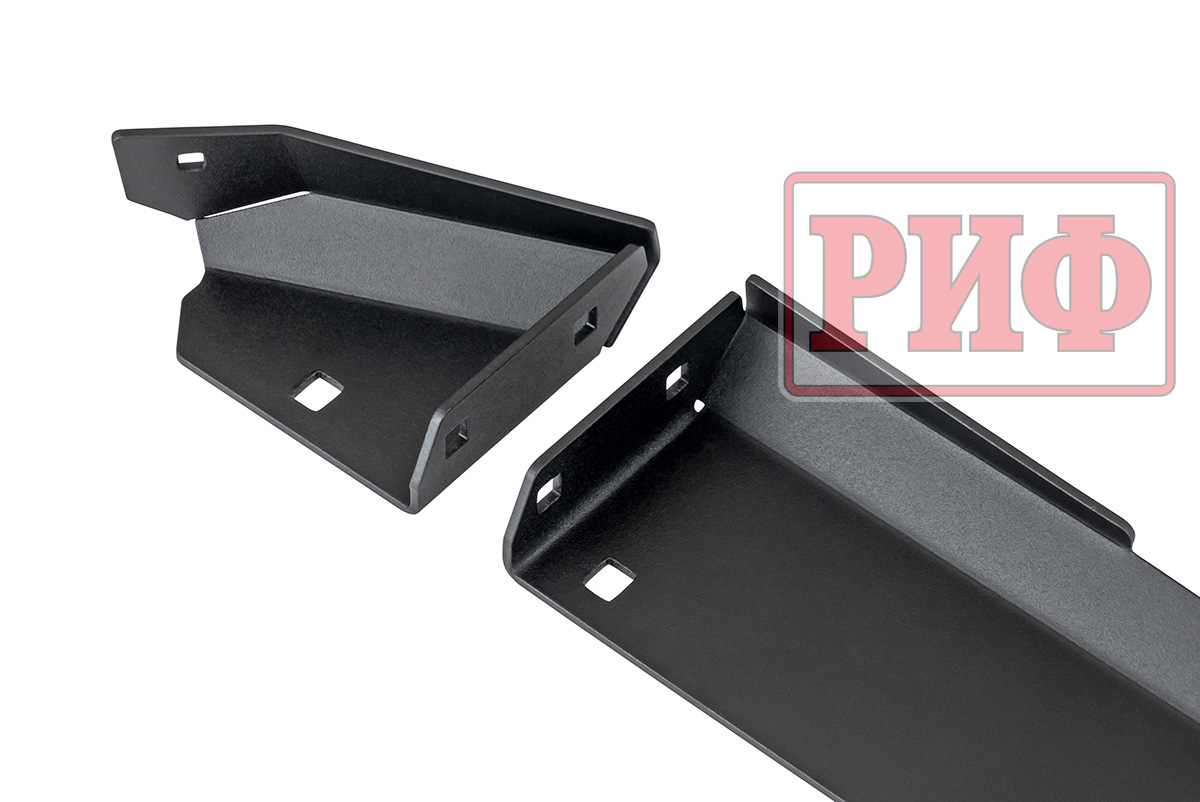 Багажник экспедиционный (платформа) алюминиевый РИФ 1350x1690 мм для Jeep Wrangler JL 2018+ (с крепежом)