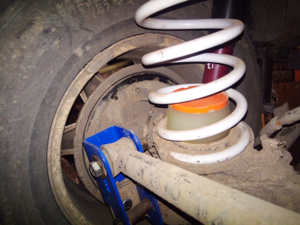 Отбойник-ограничитель хода вверх заднего моста ZST Bump-Limit 55 мм (полиуретан) к-кт 2 шт.