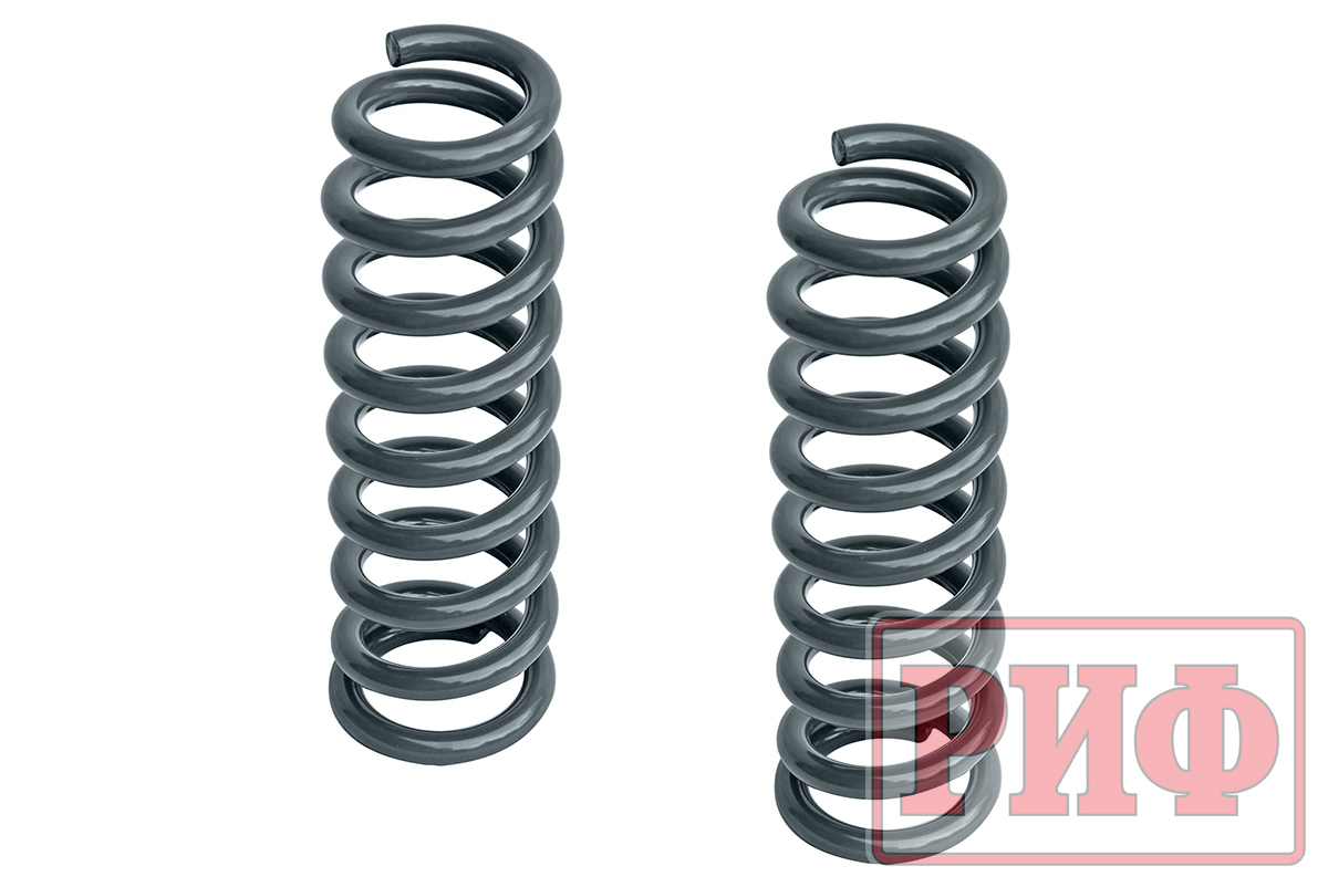 Пружины РИФ передние Toyota Land Cruiser Prado 90/95 нагрузка +50 кг, лифт 2