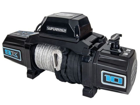лебедка SUPERWINCH SX10SR (синтетический трос + радиопульт)